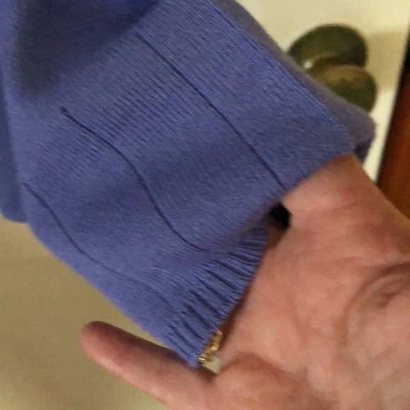 Copy Simons two piece sweater set in cobalt blue size L - Picture 4 of 10